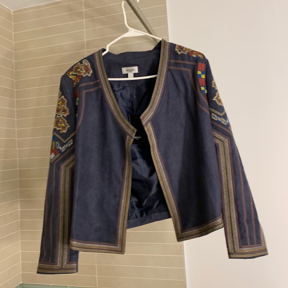 Jovonna London Premier “Thurloe” Suedette Jacket